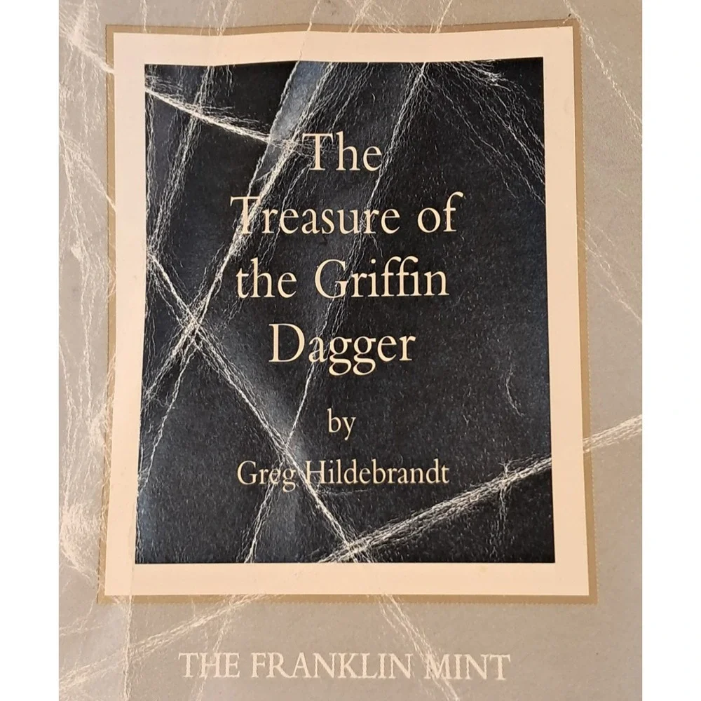 Treasure Of The Griffen Dagger by Greg Hildebrandt For FranklinMint DnD Cosplay